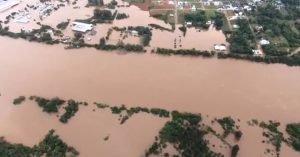 Eventos climáticos em 2023, já fazem o RS sofrer uma das suas maiores catástrofes naturais - Foto: G1 Globo Reprodução Globo Rural